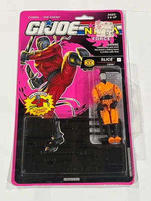 GI JOE ARAH NINJA FORCE 1993 *REBANADA* FIGURA NARANJA FIGURA COMPLETA SELLADA SIN USAR, EN CAJA Foto 1 de 4