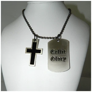 Colgante Cruz Celta Perro Etiqueta Irish Products Celtic Glory Ireland 8061 - Imagen 1 de 4