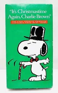 IT'S CHRISTMASTIME AGAIN, CHARLIE BROWN VHS Heimvideokassette Band kostenloser Versand - Bild 1 von 8