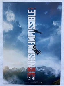 Mission: Impossible: Dead Reckoning Part One Tom 2023 mini poster flyer Japan A - Picture 1 of 2