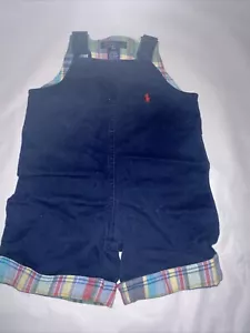 Ralph Lauren Polo Shortall 18 Meses Niños Correas Ajustables - Imagen 1 de 4