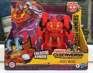 TRANSFORMERS CYBERVERSE ULTRA CLASS ENERGON ARMOR HOT ROD AUTOBOT *NEW SEALED* - Picture 1 of 7
