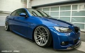 BMW 3 Serie E92 E93 M Sport M tech 2006-2009 Front Lip Spoiler Splitter - Picture 1 of 8