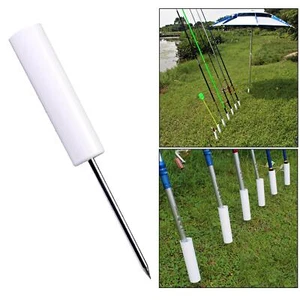 Reinforced Fishing Rod Pole Ground Holder Stand Support Fishing Supplies - Picture 1 of 12