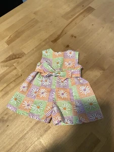 Vestiti per bambola pagliaccetto vestito floreale - Foto 1 di 6