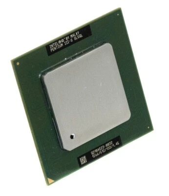 Procesador Intel Pentium III 1.26GHz-S SL5QL CPU Zócalo 370 Tualatin 512KB Cache - Imagen 1 de 2