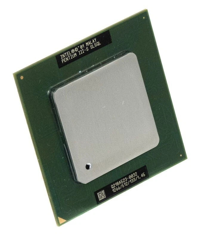 Procesador Intel Pentium III 1.26GHz-S SL5QL CPU Zócalo 370 Tualatin 512KB Cache - Imagen 1 de 2