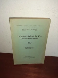 The Marine Shells of the West Coast of North America Vol II Part III Ida Oldroyd - Picture 1 of 5