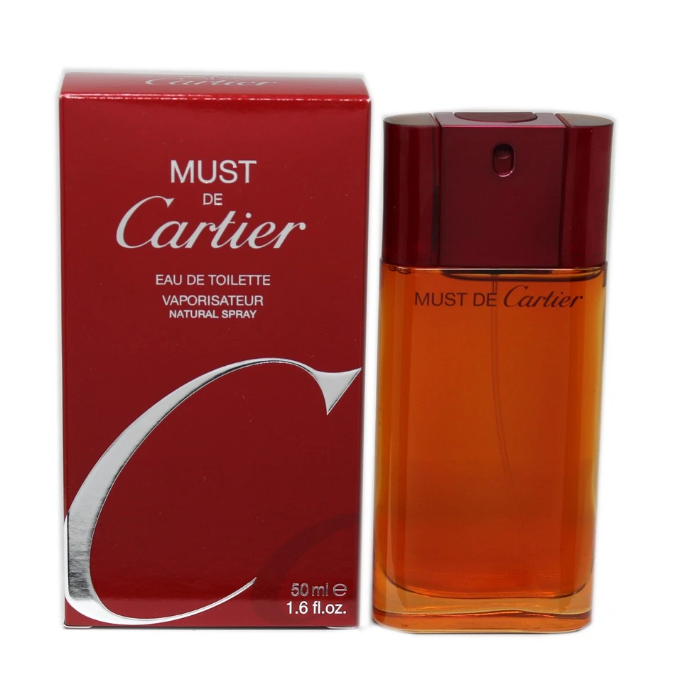Cartier Must De Cartier 1.6oz Women's Eau de Toilette
