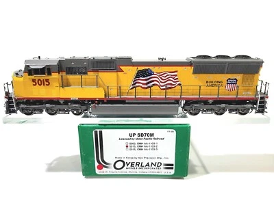 Overland OMI UP SD70M Union Pacific Flared Radiators #5015 HO Brass #AA-1103-2 - Image 1 of 4