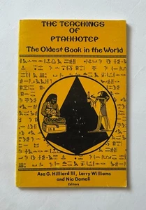 Hilliard/Williams/Danali THE TEACHINGS OF PTAHHOTEP | 1987 Trade Paperback - Picture 1 of 5