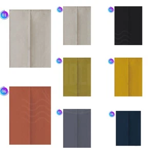 JAPANESE Noren Solid color Linen Drapes Room Doorway Decor Tapestry Door Curtain - Picture 1 of 19