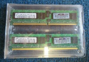 Samsung M393T6553BG0-CCCQ0 1GB 2x512MB PC2-3200 DDR2-400MHz ECC CL3 240P Memory