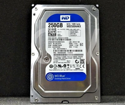 WD2500AAKX Western Digital M4HXR 250GB 7.2K RPM 3Gb/s 3.5" SATA HDD Hard Drive - Image 1 of 2