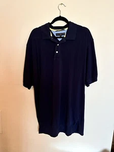 Tommy Hilfiger Golf Para Hombres Azul Manga Corta Polo Talla 2XL / XXL Algodón - Imagen 1 de 6