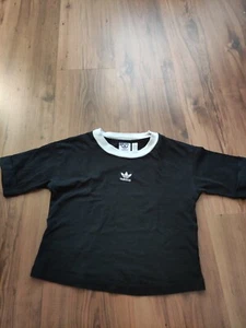 Adidas Shirt Mädchen Damen Schwarz Größe 30 - Bild 1 von 3