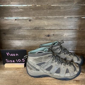 Keen Targhee braune Damen-Lederstiefeletten Outdoor-Wanderstiefel Größe 10,5 M guter Zustand - Bild 1 von 6