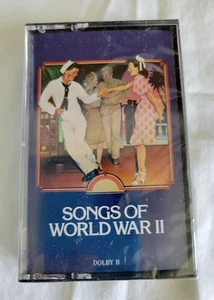 Songs of World War II Cassette Tape Dolby B Time Life Music Sealed New Old Stock - Picture 1 of 2