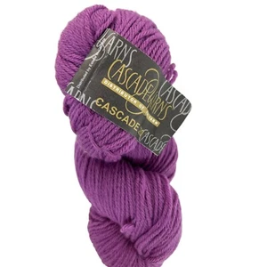 Cascade Yarns lila 100 % peruanische Hochlandwolle 3,5 Unzen AT790 - Bild 1 von 5