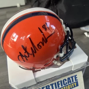 ��Siracusa Orangemen Mini Casco Autentico Firmato Hall Of Famer Art Monk Con C�� - Foto 1 di 5