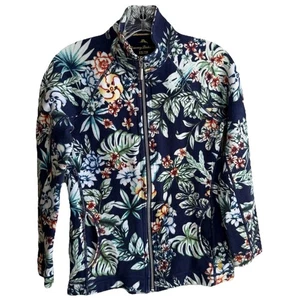 Tommy Bahama Aruba Damen Jacke Sweatshirt mit Reißverschluss Gr. XS Tropical Resort Island - Bild 1 von 8