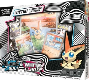 Pokémon TCG Black Bolt & White Flare Victini Illustration Collection - Brand New - Picture 1 of 1