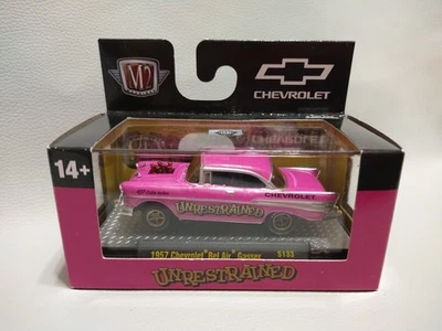  M2 MACHINES S133 O'REILLY'S EXCLUSIVES 1957 CHEVROLET BEL AIR GASSER 🩷 - Image 1 of 4