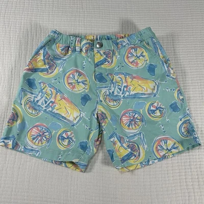 Pantalones Cortos de Golf Chubbies Para Hombres Pequeños Azul Cóctel Bebidas Chino Preppy Rendimiento * Foto 1 de 4