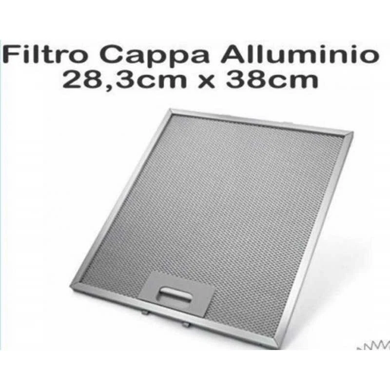 FILTRO CAPPA ALLUMINIO ELICA MISURE 28,3 cm x 38 cm Metallico GF03QB - Immagine 1 di 1