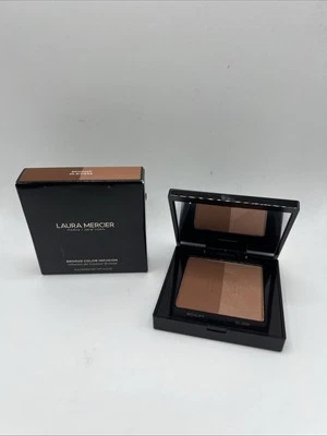 Laura Mercier Bronze Color Infusion Bronzer- 40 Riviera  - 0.3 Oz Full Size - Image 1 of 2