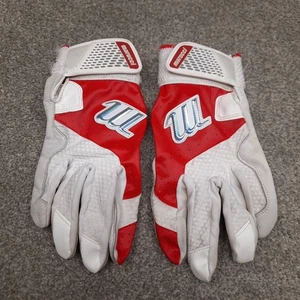 Marucci Signature Series Schlaghandschuhe Herren Medium rot weiß Baseball Erwachsene - Bild 1 von 6