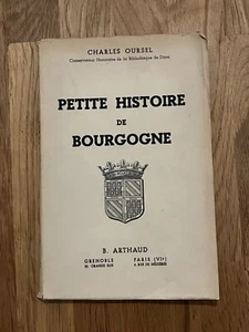 Livre Petite Histoire de Bourgogne 1945 (L3) - Picture 1 of 8