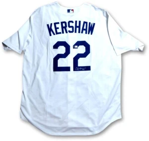 Clayton Kershaw Signed Autographed Jersey Los Angeles Dodgers Size L Beckett WIT - Picture 1 of 5
