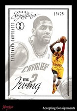 2012-13 Panini Signatures Rookies #17 Kyrie Irving ROOKIE RC 19/25 CAVALIERS