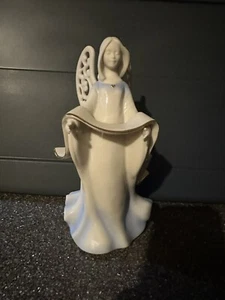 LENOX ”Blessings From Heaven” Angel, China w/24k Gold Accent/Blue Shadows - Picture 1 of 5