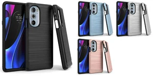 FOR Motorola Edge+ Edge Plus (2022) XT2201DL Lining Hybrid Case Phone Cover - Picture 1 of 5