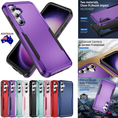 Shockproof Heavy Duty Case Cover For Samsung S25 S24 FE S23 S22 S21 Ultra Plus - image 1 of 4