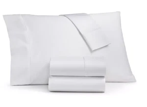 NEW Ashford 1500 Thread Count 4 Pc CAL KING Sheet Set - WHITE - Orig $220 - Picture 1 of 5