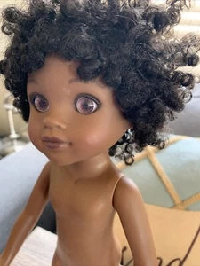 Muñeca Playmates G2G, para Corazones Niñas Rahel Etiopía Marrón Negra Única Desnuda L - Imagen 1 de 10
