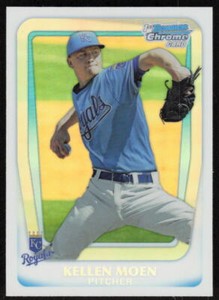 2011  Bowman Draft Chrome Prospects Refractors #BDPP87 Kellen Moen