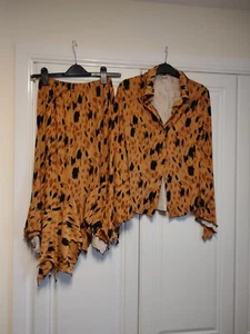 Women Shirt And Skirt Abstract Print Set - Size S - Picture 1 of 2