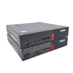 Job lot 2x Lenovo ThinkCentre M910Q USFF PC i5-7500T 8GB DDR4 RAM *No Storage* - Picture 1 of 7