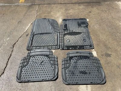 2011 - 2013 VOLVO S60 3.0L AWD CAR FLOOR MATS WEATHERTECH  FRONT REAR SET - Image 1 of 3