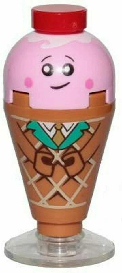 LEGO La Película 2 Minifigura Cono de Helado Minifigura Del Set 70838 Foto 1 de 1