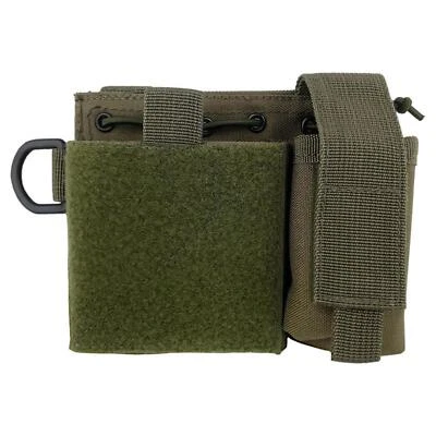 MIL-TEC ADMIN Pouch molle attachment flashlight pen notebook pocket olive
