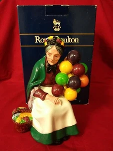 Vintage Royal Doulton Figurine The Old Balloon Seller HN 1315 W BOX NMIB - Picture 1 of 12