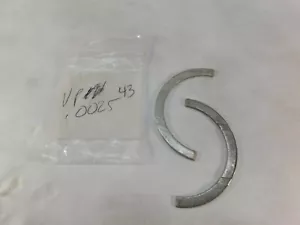 Vandervell VPW43.0025 Thrust Washers for Rover Land Rover Jensen Lotus +.0025" - Picture 1 of 3