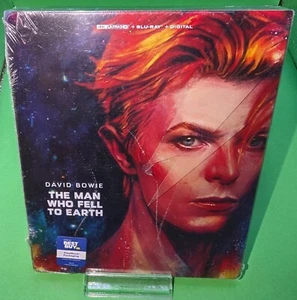 THE MAN WHO FELL TO EARTH 4K ULTRA HD + BLU-RAY STEELBOOK (BEST BUY) BOWIE - Picture 1 of 6