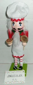 CASCANUECES DE MADERA DE NAVIDAD ~ PANADERO DE PIZZA DE 10" por Jungles & Joy - Imagen 1 de 4