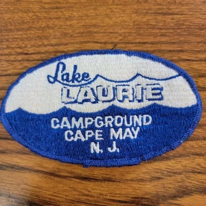 Lake Laurie Campground Cape May New Jersey USA Iron On Patch RARE! - Picture 1 of 5